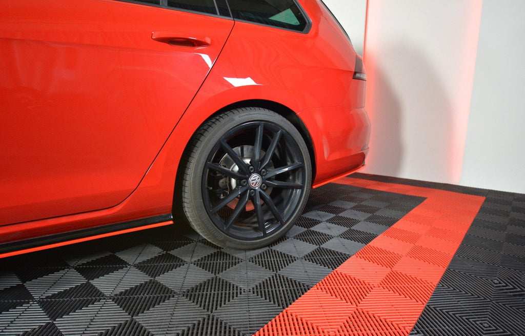 Splitters laterales traseros V.2 VW GOLF 7 R VARIANT FACELIFT