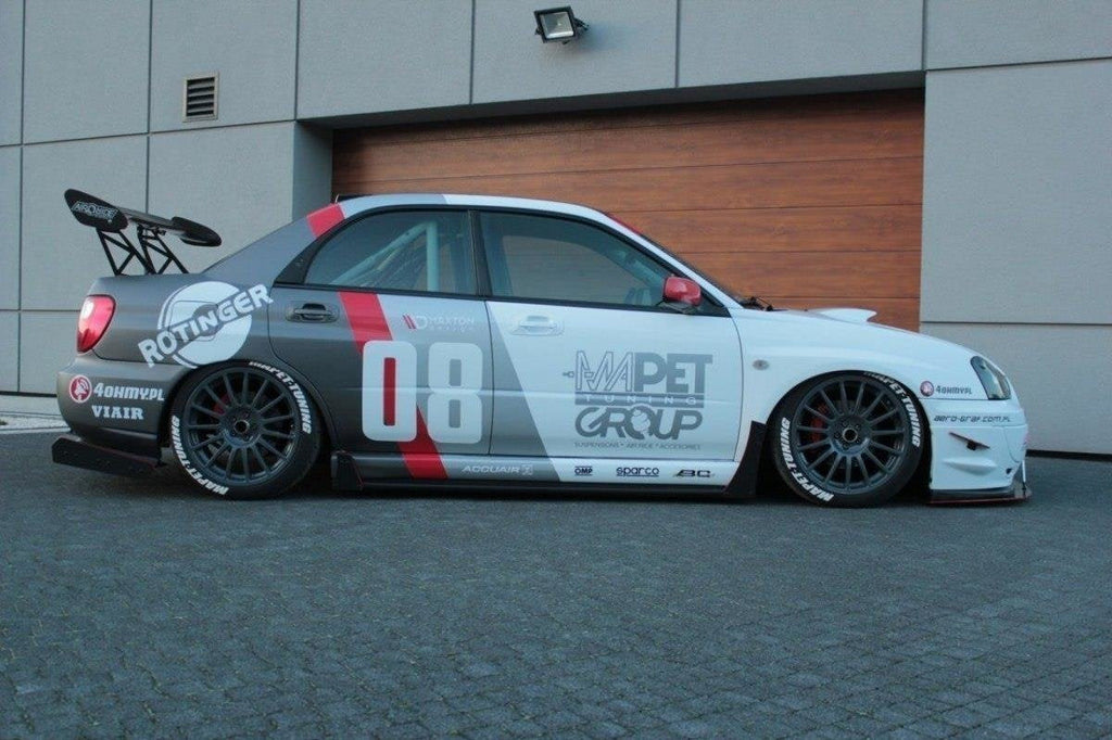 Laterales Splitters Subaru Impreza WRX STI (Blobeye) Mk2 Facelift 2003-2006