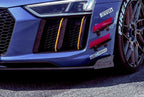 Canards (Deflectores laterales parachoques) Audi R8 Mk2