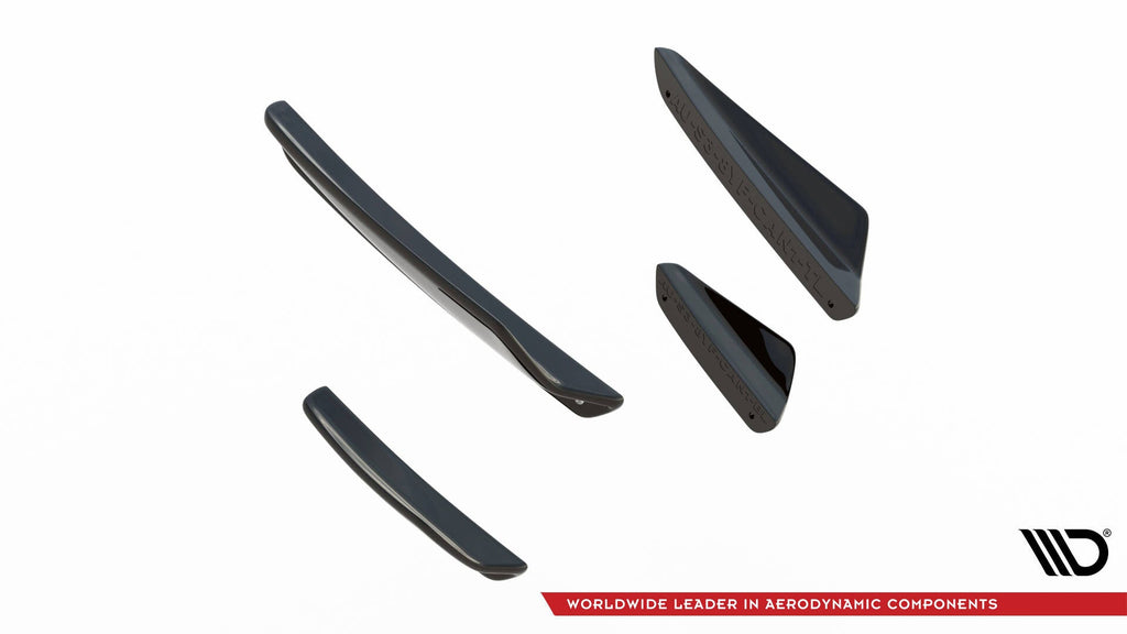 Canards (Deflectores delantero parachoques) Audi A3 S-Line Berlina / Sedán / S3 Berlina / Sedán 8Y Facelift