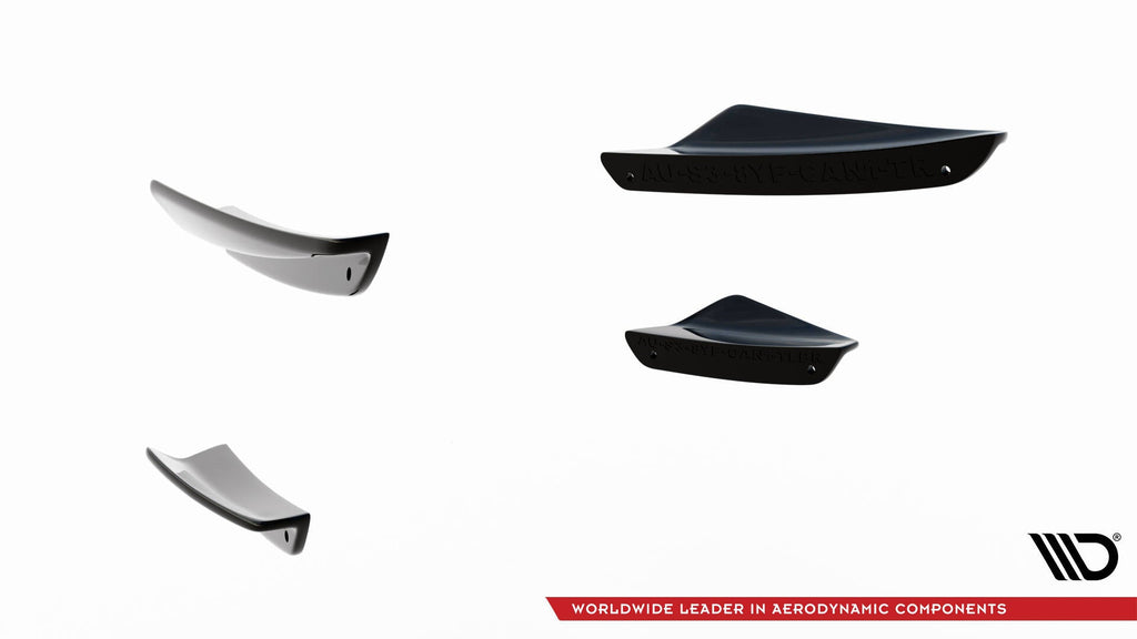 Canards (Deflectores delantero parachoques) Audi A3 S-Line Berlina / Sedán / S3 Berlina / Sedán 8Y Facelift