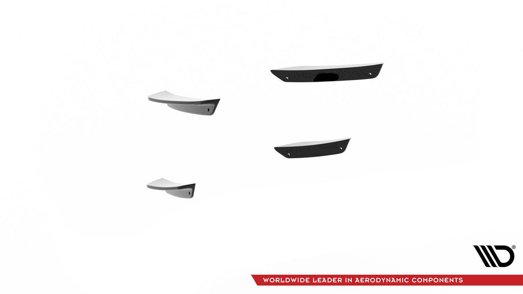 Canards (Front Bumper Deflectors) Audi R8 Mk2 Facelift