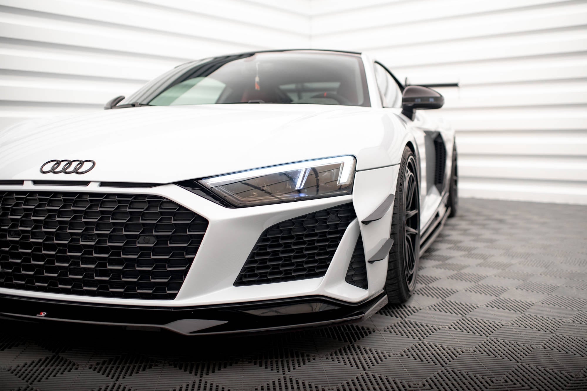 Canards (Deflectores delantero parachoques) Audi R8 Mk2 Facelift