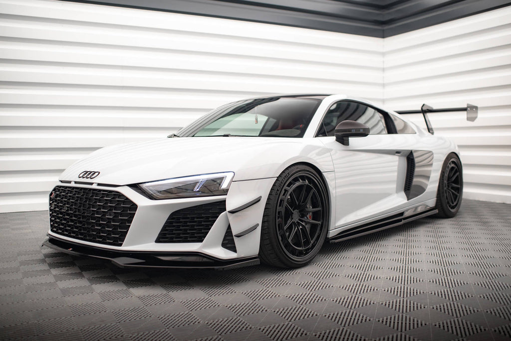 Canards (Front Bumper Deflectors) Audi R8 Mk2 Facelift
