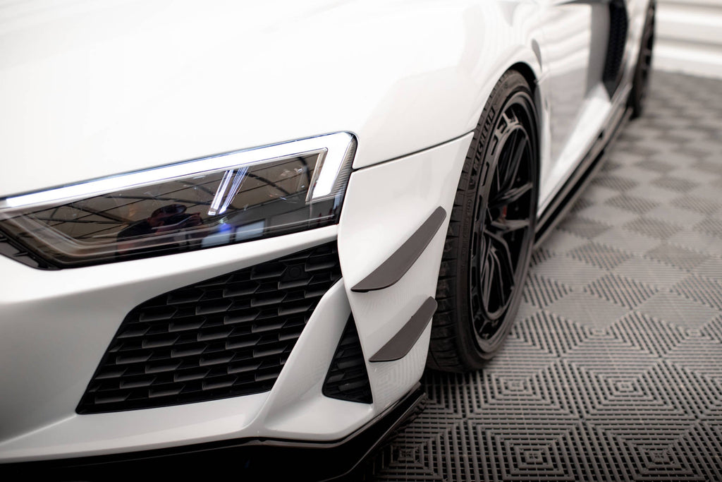 Canards (Front Bumper Deflectors) Audi R8 Mk2 Facelift