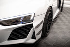 Canards (Front Bumper Deflectors) Audi R8 Mk2 Facelift