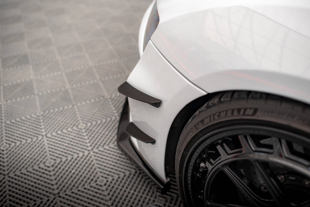 Canards (Front Bumper Deflectors) Audi R8 Mk2 Facelift