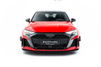 Canards (Front Bumper Deflectors) Audi RS3 Sedan / Saloon 8Y Facelift
