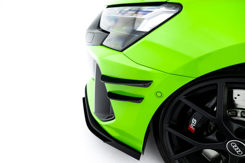 Canards (Front Bumper Deflectors) Audi RS3 Sportback 8Y Facelift