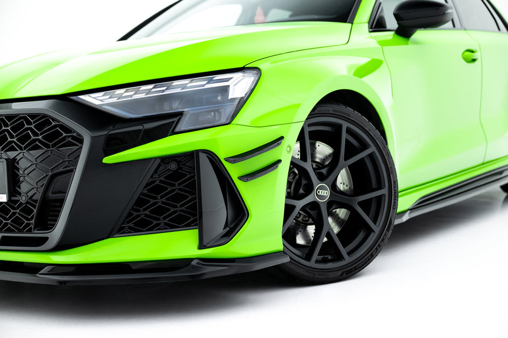 Canards (Front Bumper Deflectors) Audi RS3 Sportback 8Y Facelift