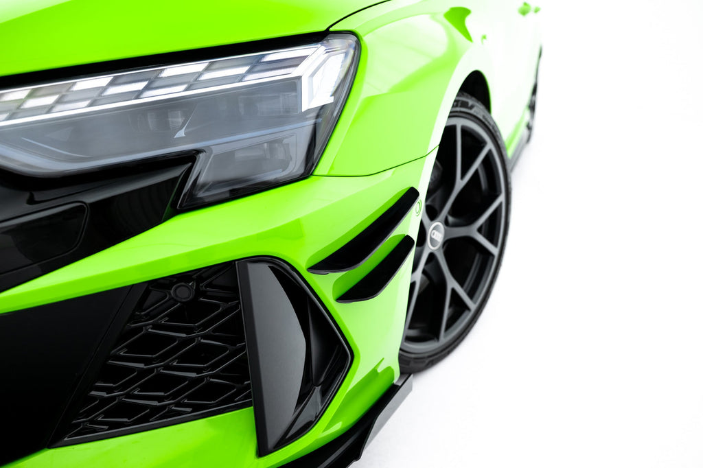 Canards (Front Bumper Deflectors) Audi RS3 Sportback 8Y Facelift