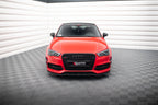 Canards (front bumper deflectors) Audi S3 / A3 S-Line 8V Sedan / Convertible