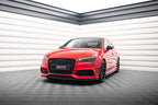 Canards (front bumper deflectors) Audi S3 / A3 S-Line 8V Sedan / Convertible