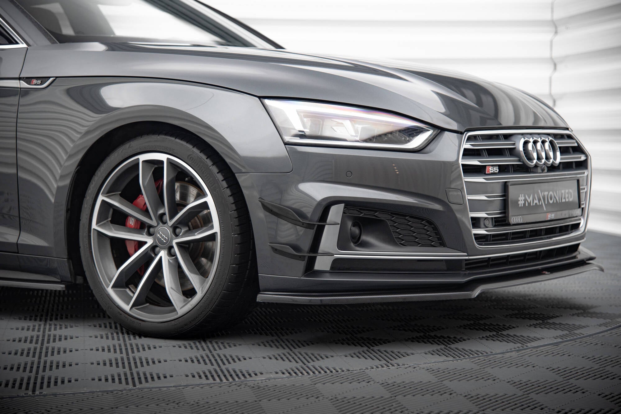 Canards (Deflectores delantero parachoques) Audi S5 / A5 S-Line Coupé / Sportback F5