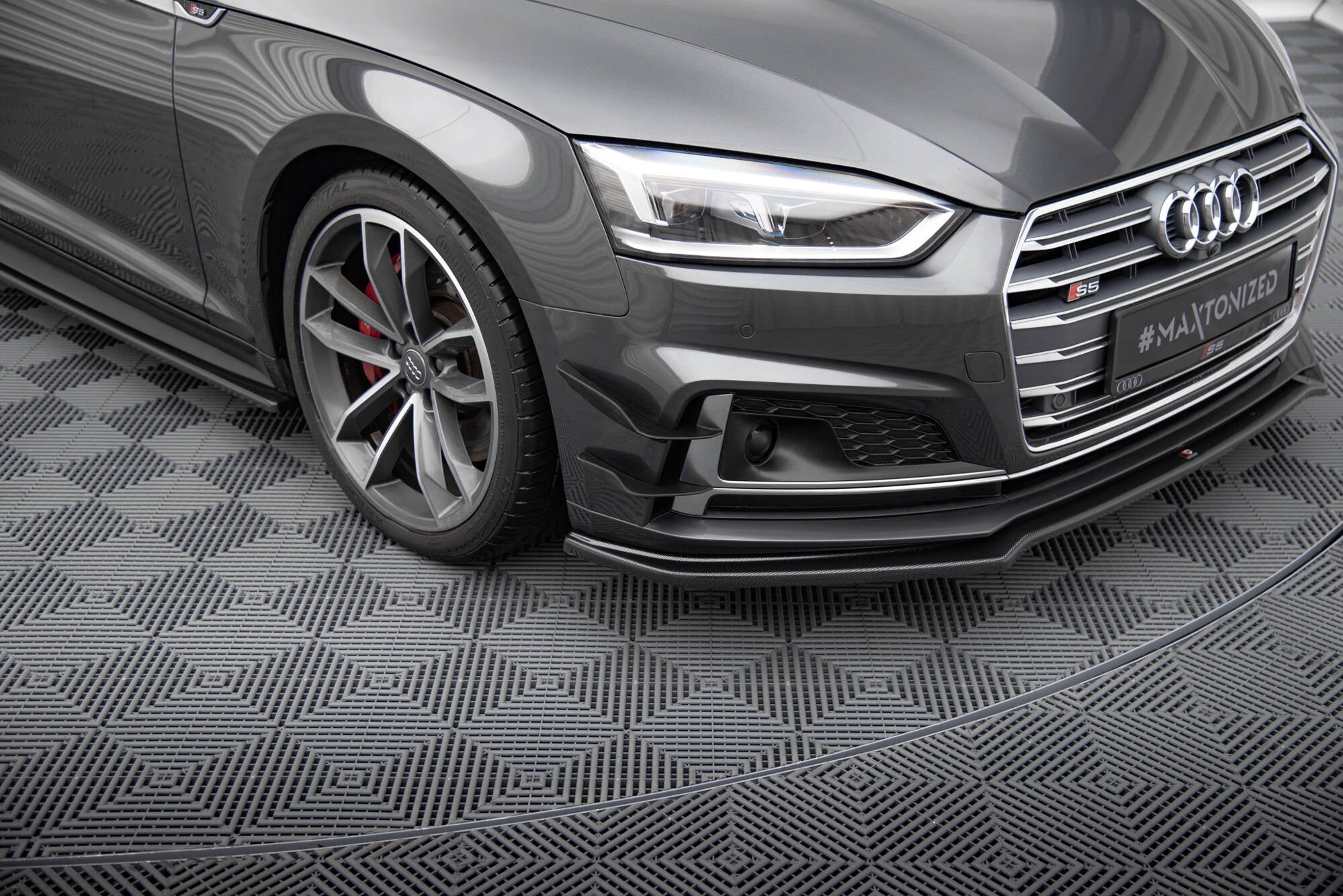 Canards (Deflectores delantero parachoques) Audi S5 / A5 S-Line Coupé / Sportback F5