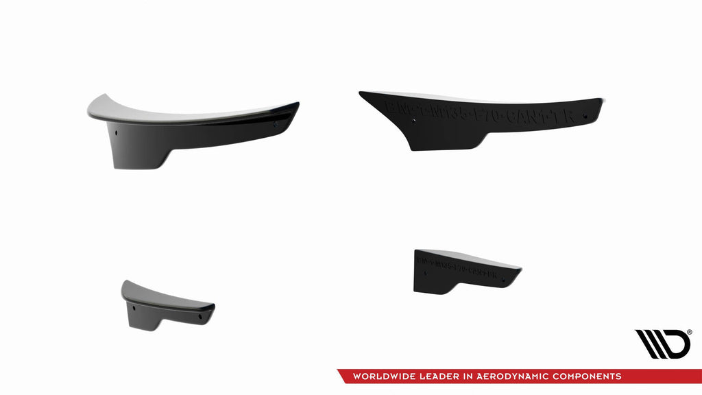 Canards (Deflectores delantero parachoques) BMW Serie 1 M-Pack F70