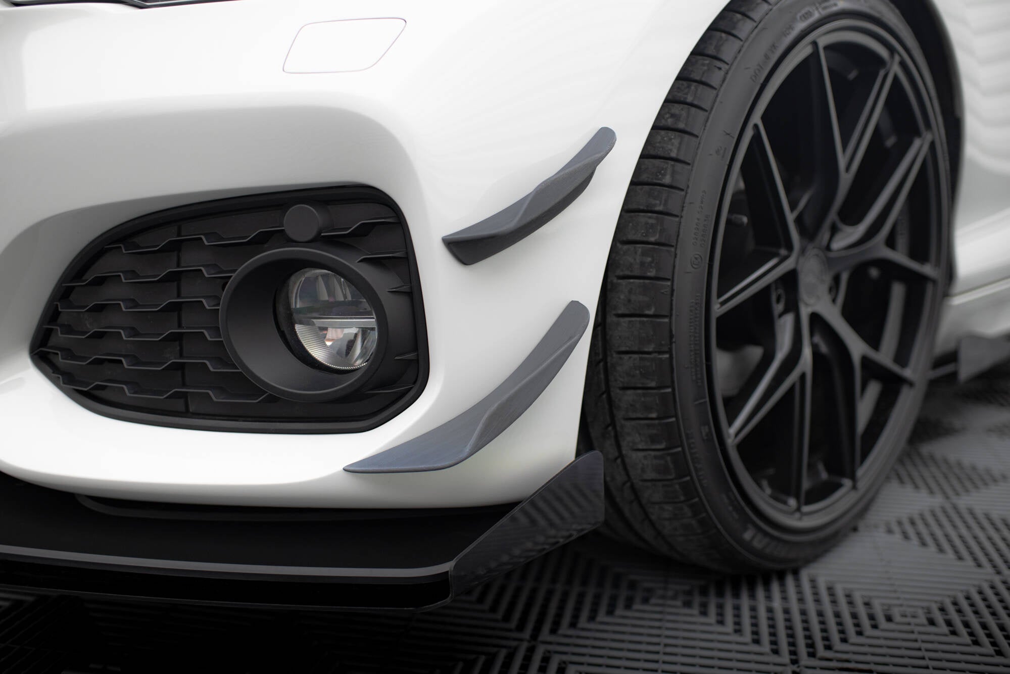 Canards (Deflectores delantero parachoques) BMW Serie 1 M-Pack / M140i F20 Facelift