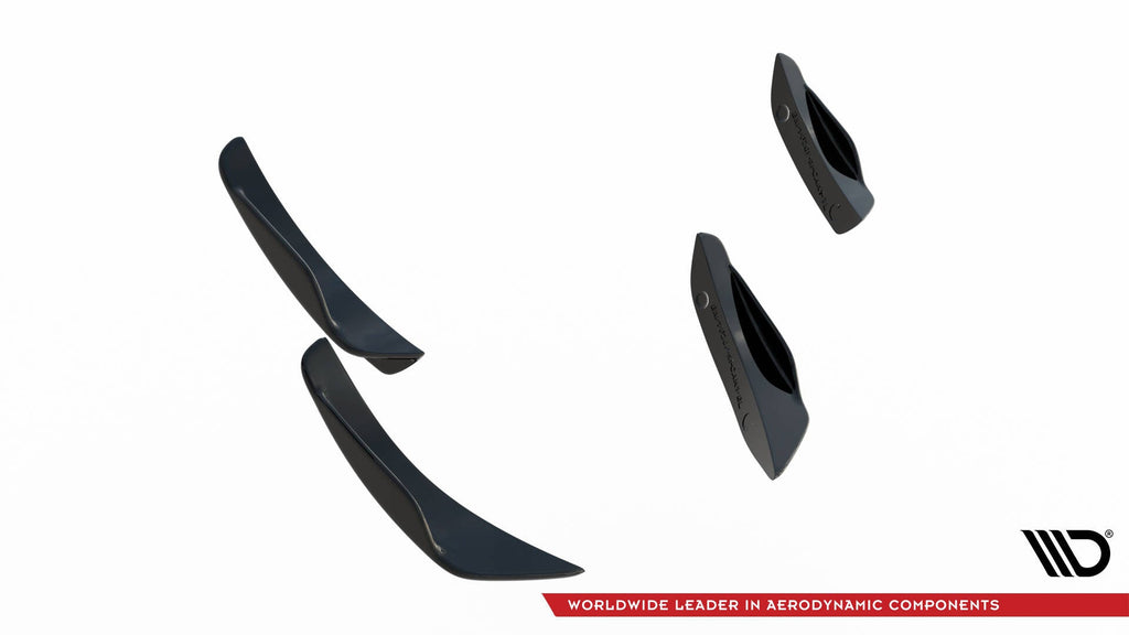 Canards (Front Bumper Deflectors) BMW 1 Series M-Pack / M140i F20 Facelift
