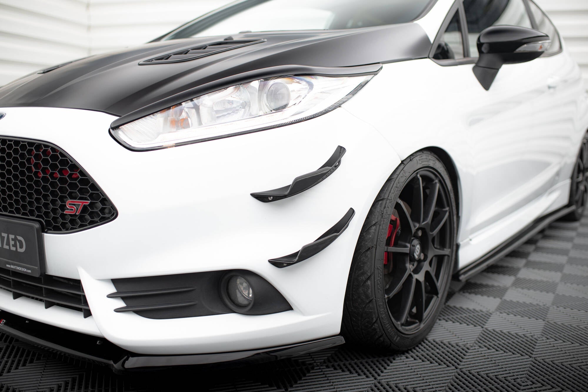 Canards (Deflectores delantero parachoques) Ford Fiesta Mk7 ST Facelift