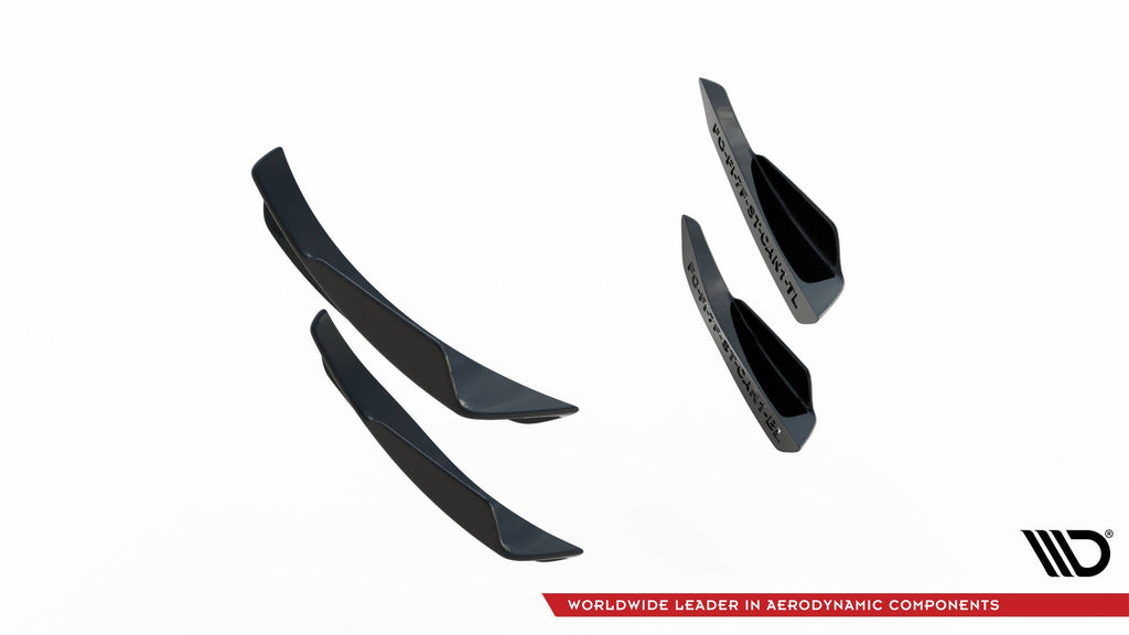 Canards (Front Bumper Deflectors) Ford Fiesta Mk7 ST Facelift