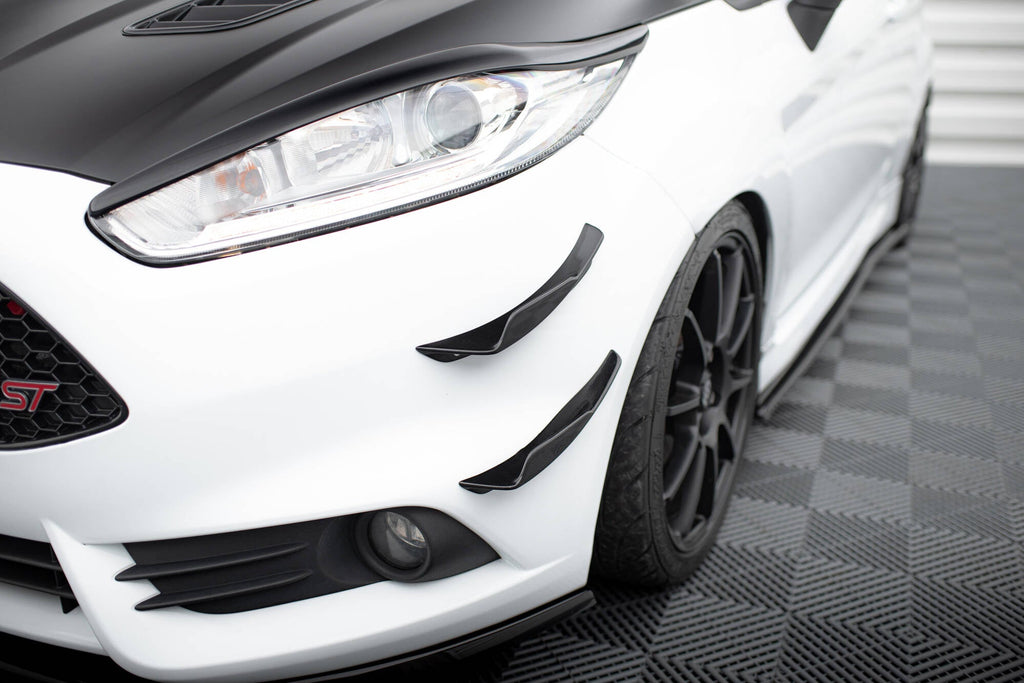 Canards (Front Bumper Deflectors) Ford Fiesta Mk7 ST Facelift