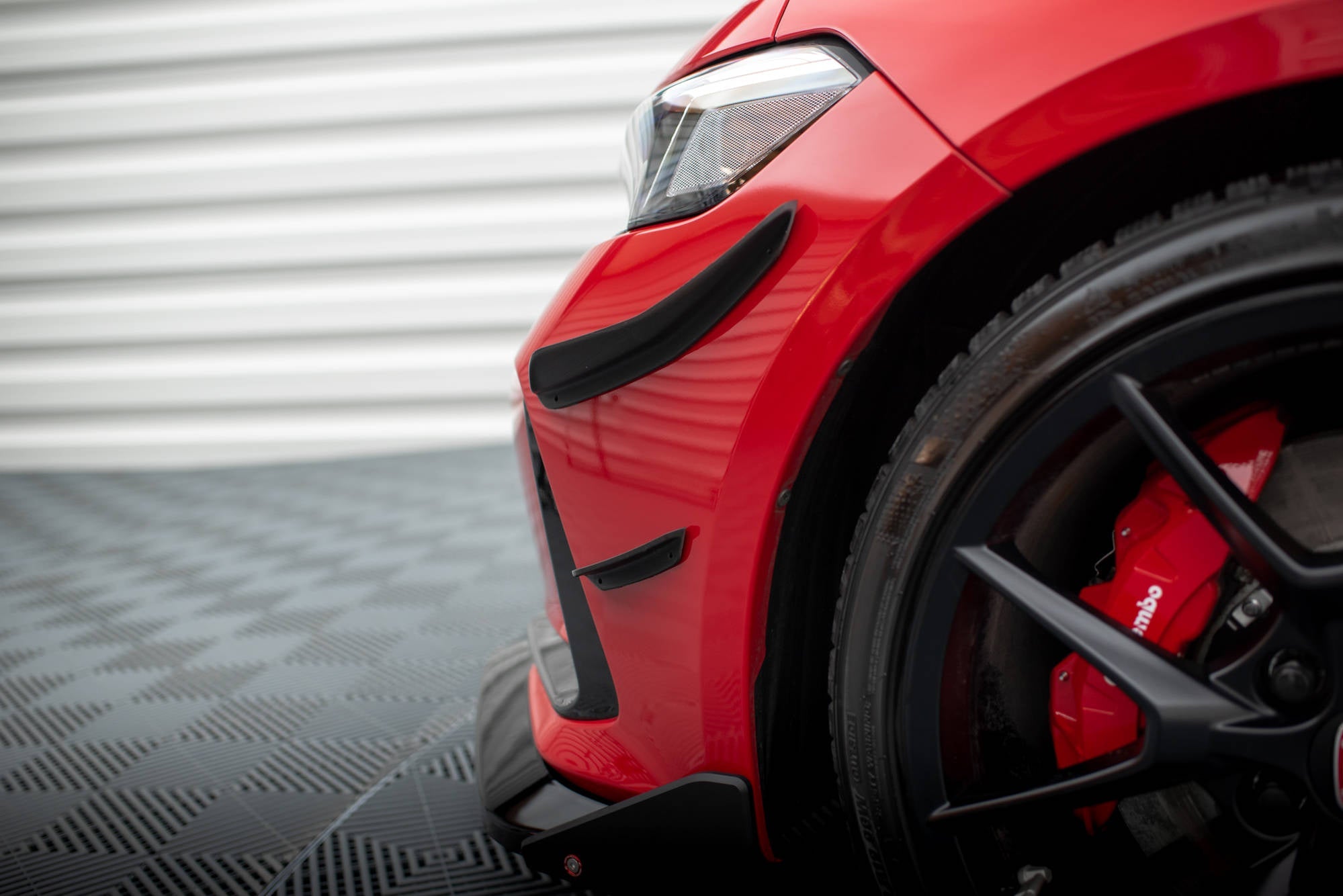 Canards (deflectores delantero parachoques) Honda Civic Type-R Mk11
