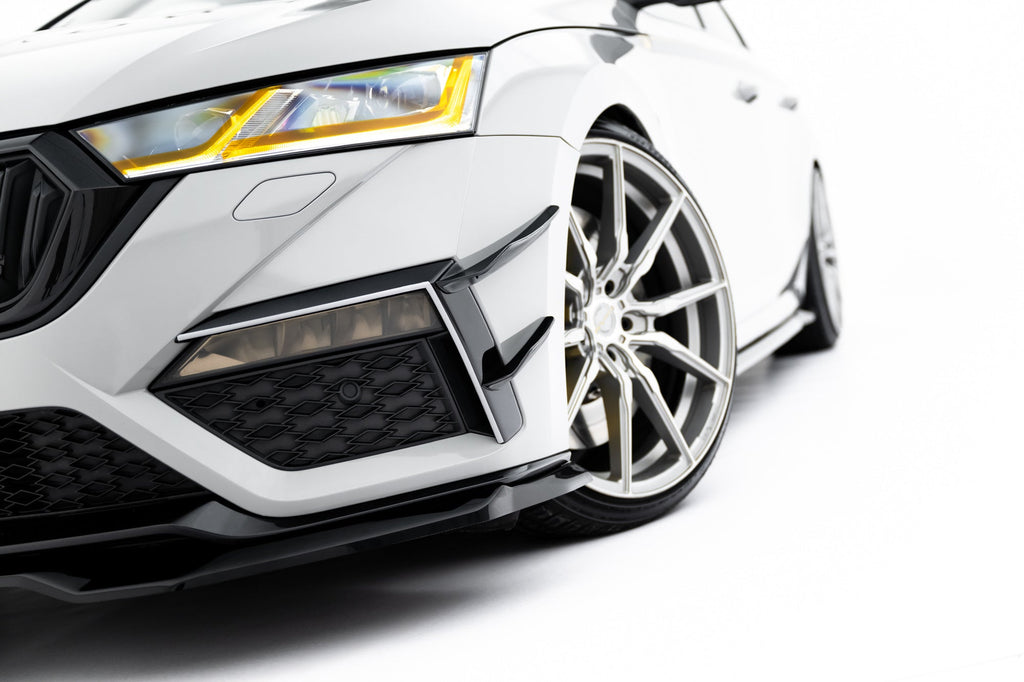 Canards (Front bumper deflectors) Skoda Octavia RS Mk4