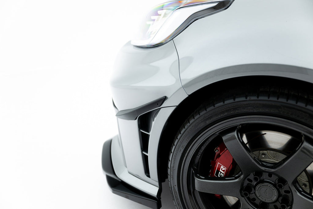 Canards (Deflectores delantero parachoques) Toyota GR Yaris Mk4 Facelift