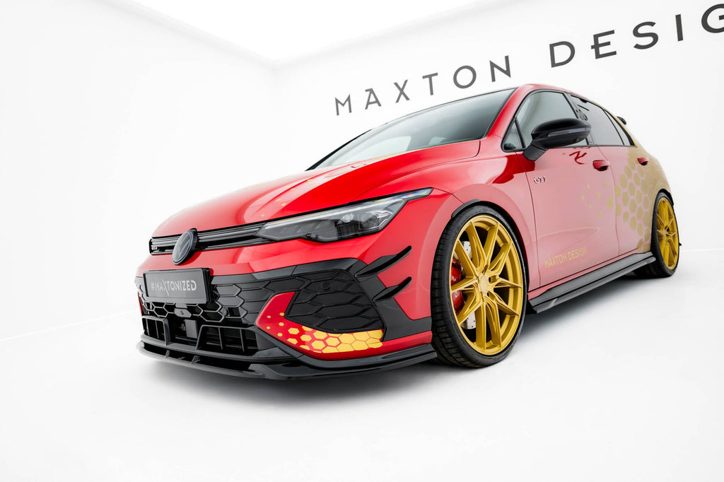 Canards (Deflectores delantero parachoques) Volkswagen Golf GTI Clubsport Mk8 Facelift
