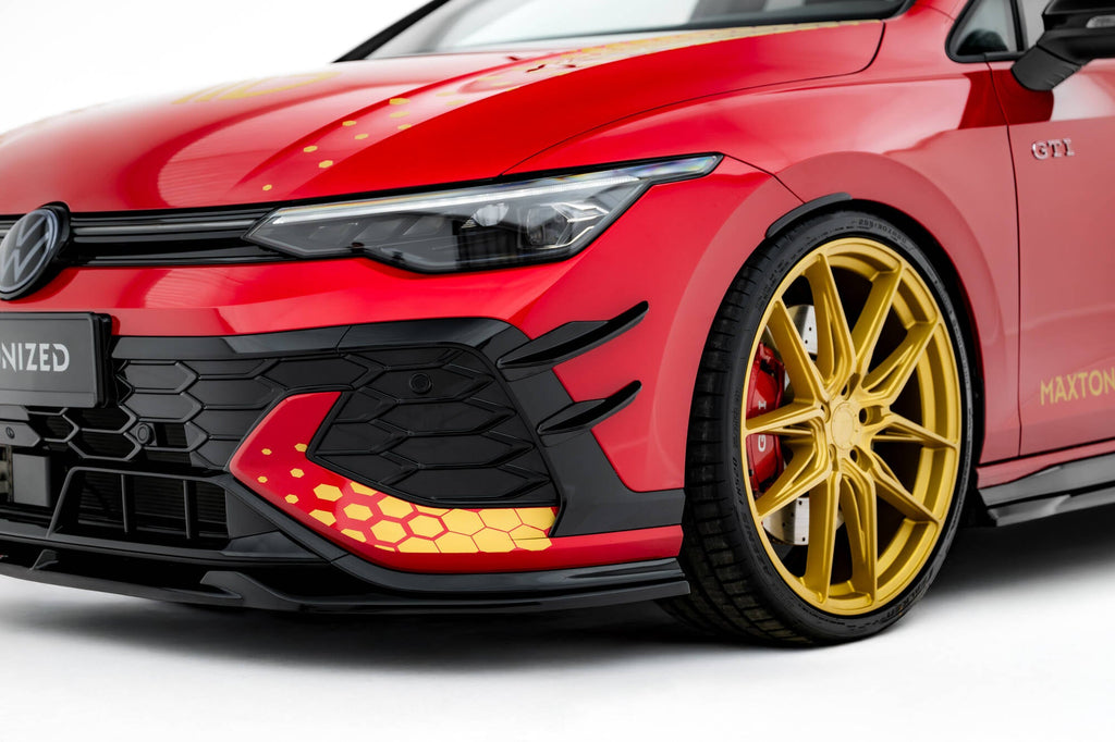 Canards (Deflectores delantero parachoques) Volkswagen Golf GTI Clubsport Mk8 Facelift