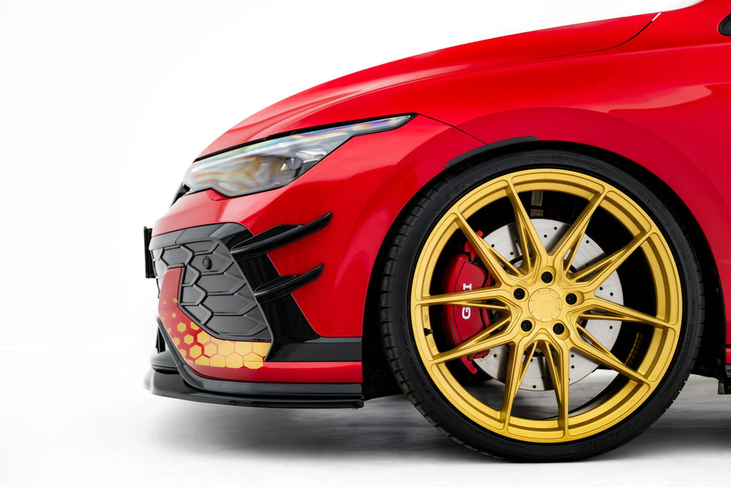 Canards (Deflectores delantero parachoques) Volkswagen Golf GTI Clubsport Mk8 Facelift