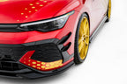 Canards (Deflectores delantero parachoques) Volkswagen Golf GTI Clubsport Mk8 Facelift