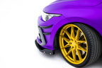 Canards (Front Bumper Deflectors) Volkswagen Golf R Hatchback / Variant Mk8 Facelift