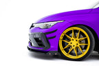 Canards (Front Bumper Deflectors) Volkswagen Golf R Hatchback / Variant Mk8 Facelift