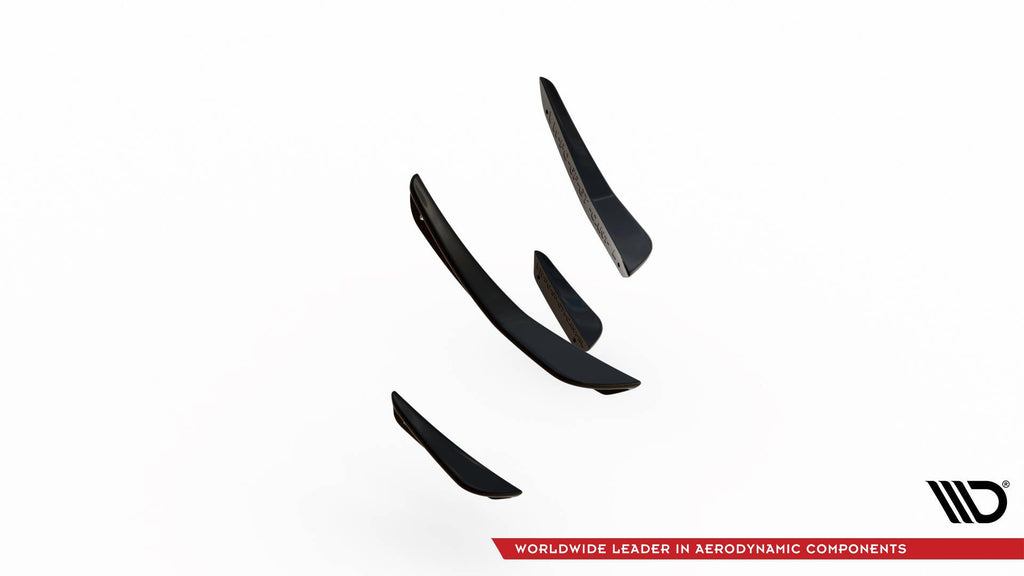 Canards (Deflectores delantero parachoques) Volkswagen Polo GTI Mk6 Facelift