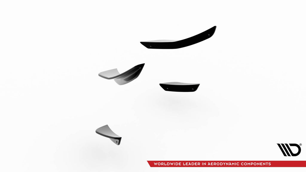Canards (Deflectores delantero parachoques) Volkswagen Polo GTI Mk6 Facelift