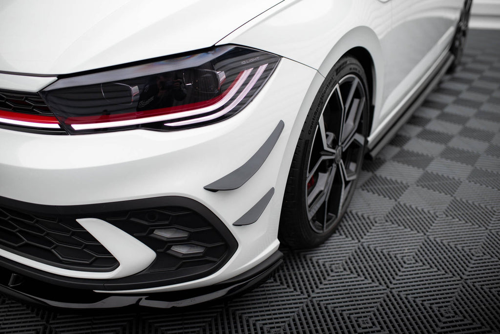 Canards (Deflectores delantero parachoques) Volkswagen Polo GTI Mk6 Facelift