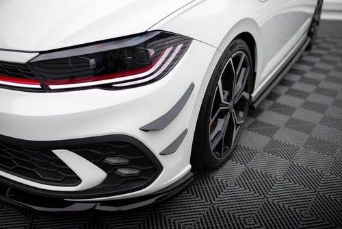 Canards (Deflectores delantero parachoques) Volkswagen Polo GTI Mk6 Facelift