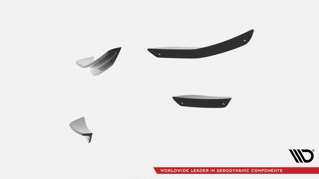 Canards (Deflectores delantero parachoques) Volkswagen Scirocco R Mk3