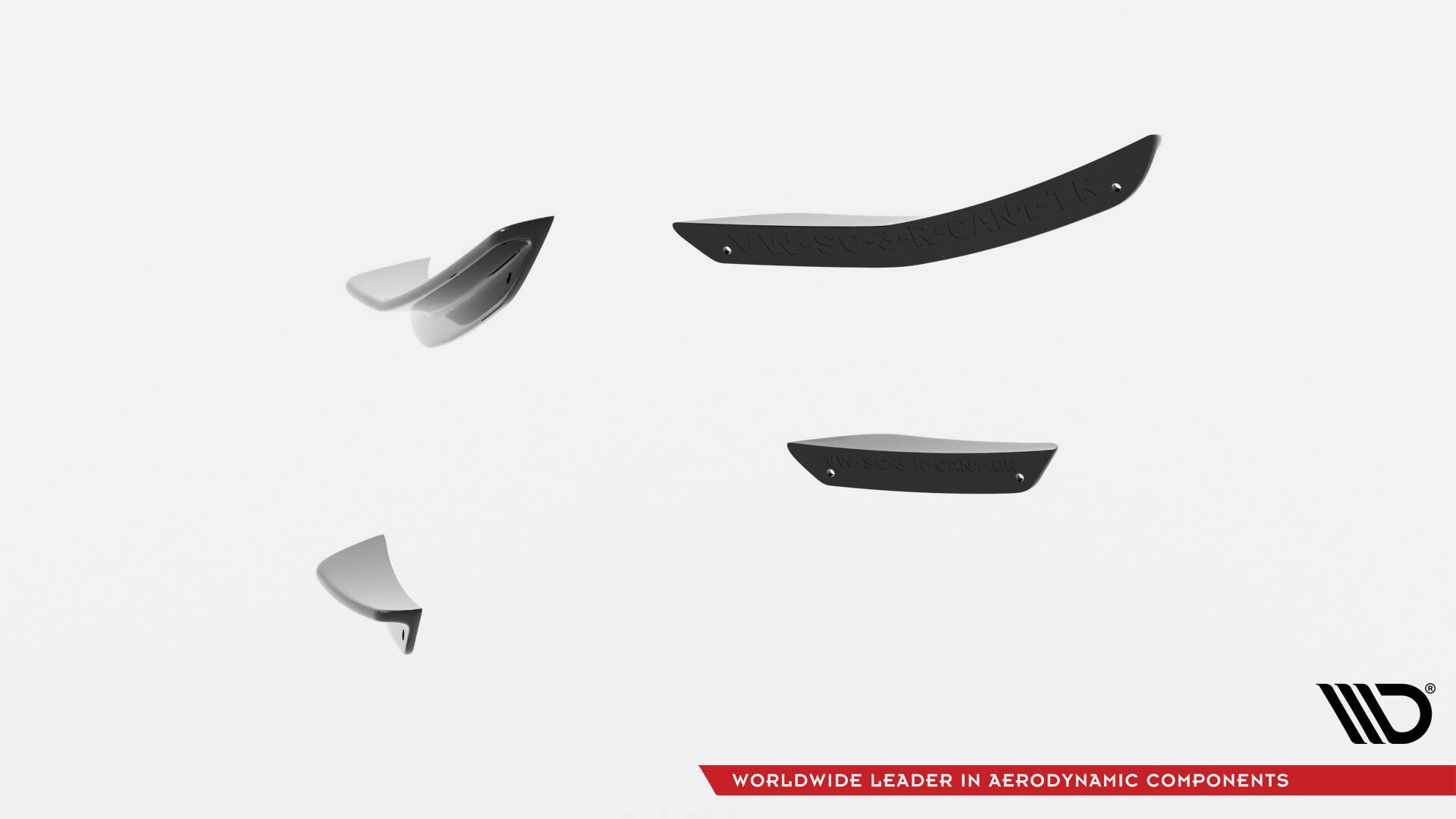 Canards (Deflectores delantero parachoques) Volkswagen Scirocco R Mk3