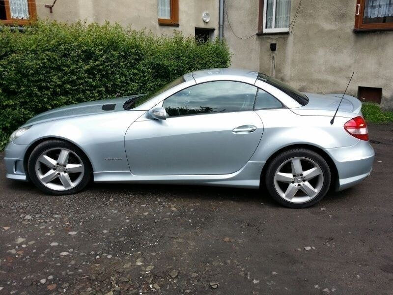 Taloneras Mercedes SLK R171 (SLK R172 AMG Look) ABS plástico