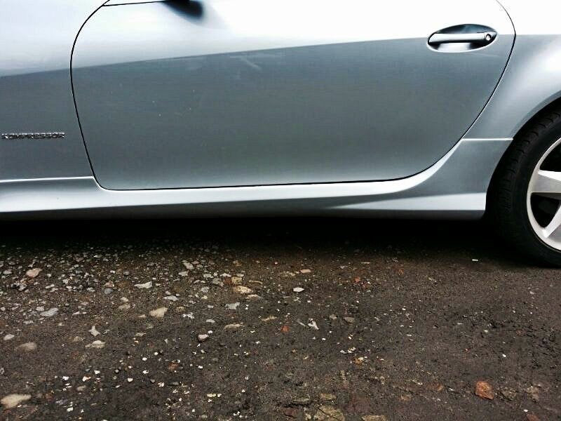 Taloneras Mercedes SLK R171 (SLK R172 AMG Look) ABS plástico