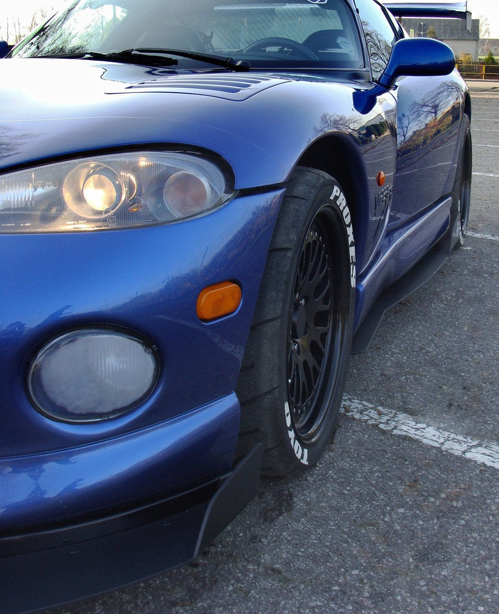 Dodge Viper GTS Mk1 Facelift Racing Heel Plates