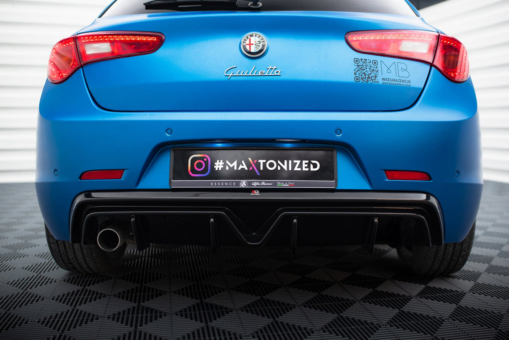 Alfa Romeo Giulietta Facelift diffuser (single exhaust version)