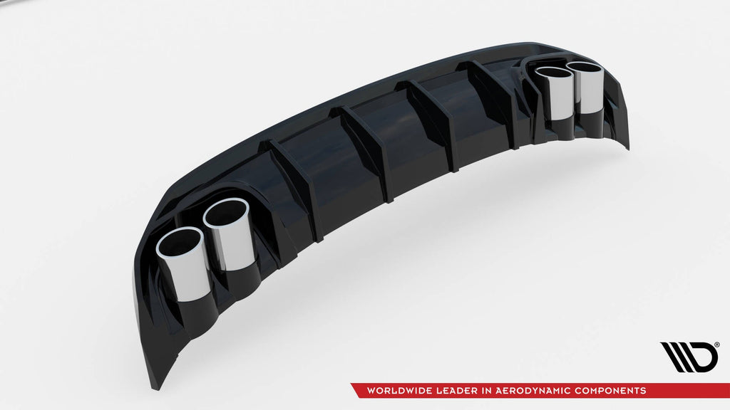 Diffuser with exhaust tips Audi A3 S-Line Sedan 8Y