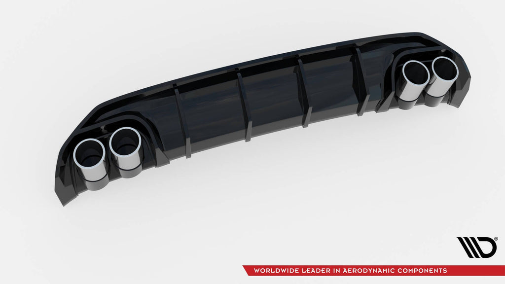 Diffuser with exhaust tips Audi A3 S-Line Sedan 8Y