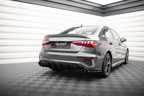 Diffuser with exhaust tips Audi A3 S-Line Sedan 8Y