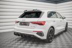 Difusor + Colas de escape Audi A3 S-Line Sportback 8y