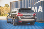 Diffuser with Exhaust Tailpipe Peugeot 308 SW Mk2 PE 308 2f SW Rs1g Chrome