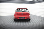 Diffuser with exhaust tailpipe Volkswagen Golf GTE R-Line Mk8 Facelift